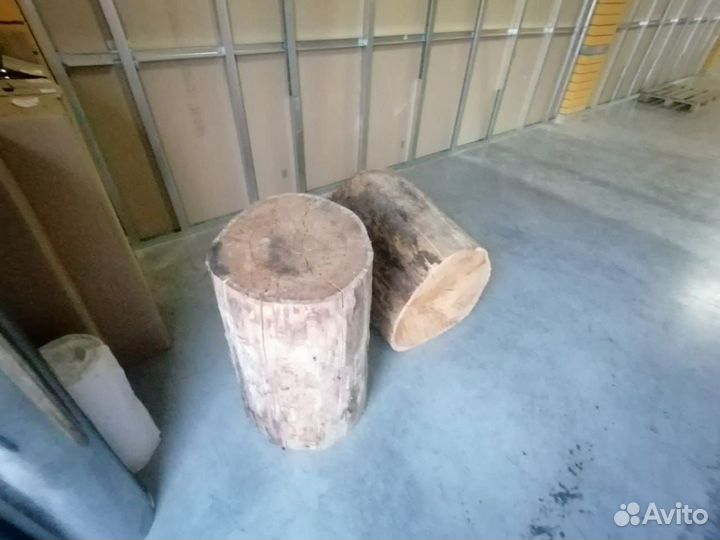 Чурбак новый из лиственицы дм 700