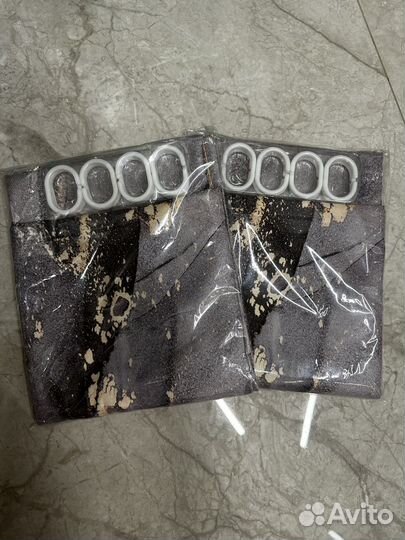 Штора для ванной тканевая