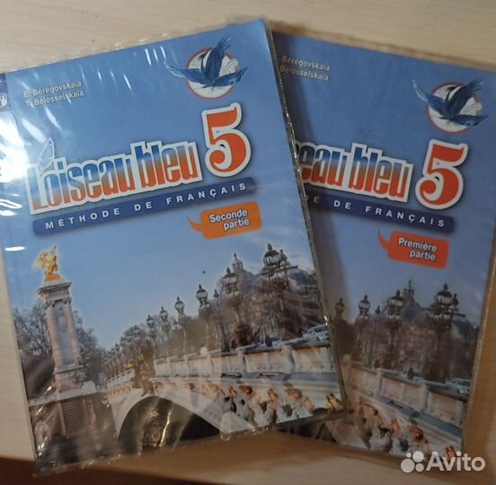 Учебник по французскому языку в двух частях