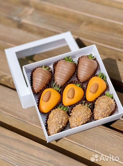 Букеты из клубники в шоколаде к празднику