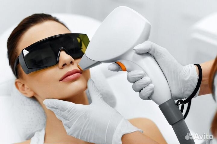 Кабинет лазерной эпиляции с клиентской базой