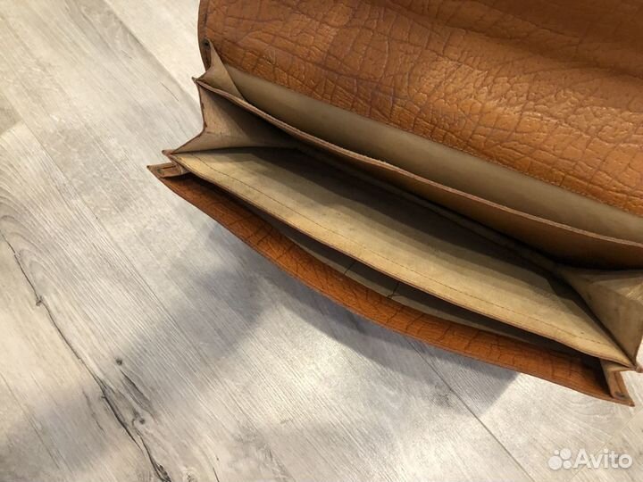 Портфель кожаный винтаж СССР