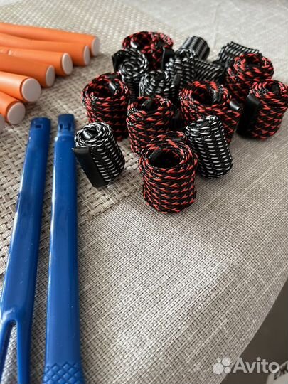 Бигуди-бумеранги 21 шт+ мягкие бигуди 15 шт