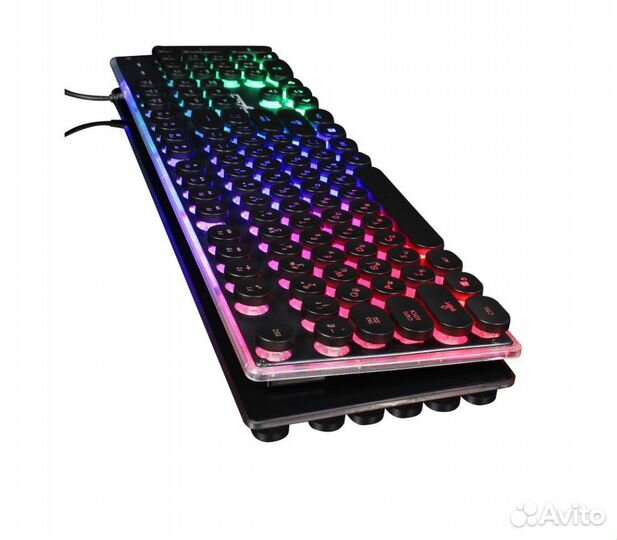 Игровой набор: клавиатура и мышь V300 RGB