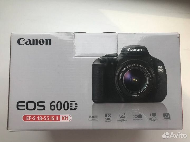 Фотоаппарат Canon eos 600d
