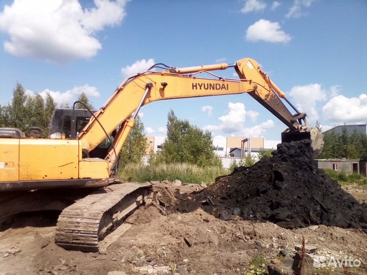 Услуги болотного экскаватора