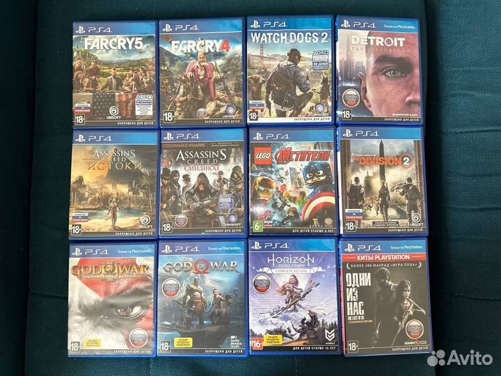 Игры на sony PS4