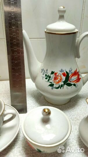 Кукольный Кофейный сервиз Кахла гдр