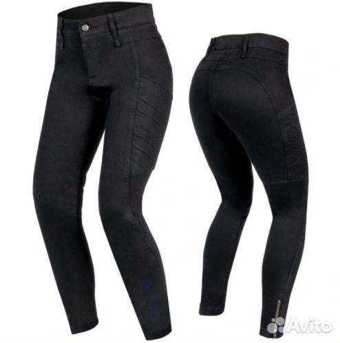 Мотоджинсы женские Rebelhorn Ash, Черный 26/30