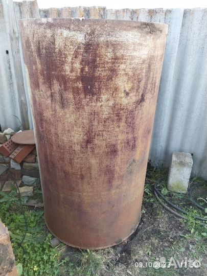 Бочка металлическая