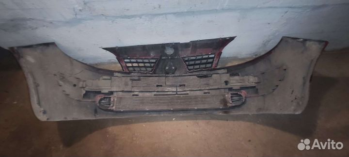 Бампер Renault scenic 2
