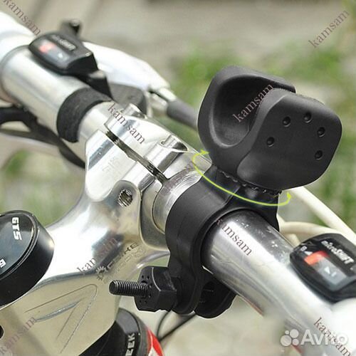 Держатель фонарика на руле велосипеда