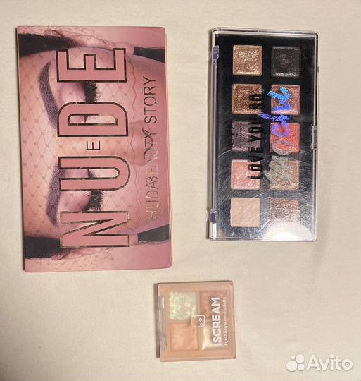 Палитра тенейпалетки для глаз косметика