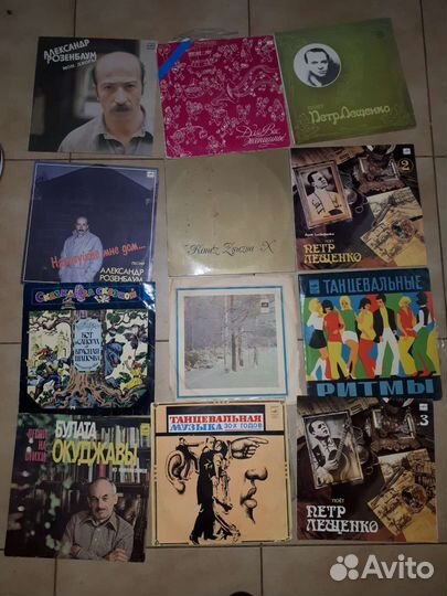 Виниловые пластинки СССР