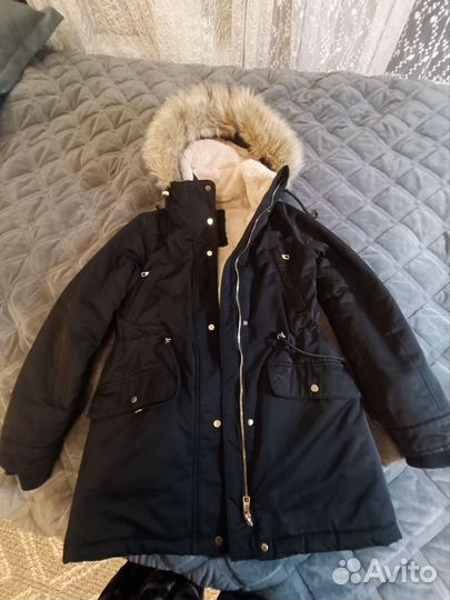 Парка зимняя рull & bear. XS