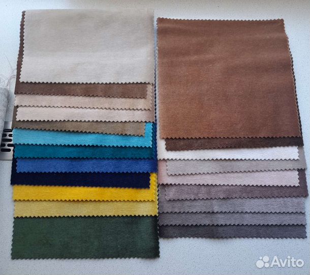 Бархат плюш шенил велюр мебельная ткань, отрезы