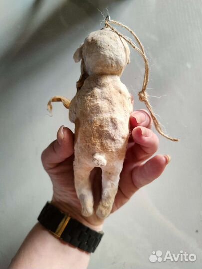 Ватная ёлочная игрушка