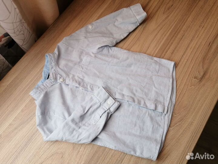 Рубашка h&m детская, размер 80-86