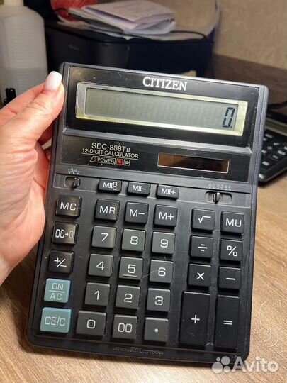 Калькулятор citizen sdc 888tii