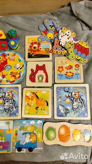 Развивающие игры из для малышей