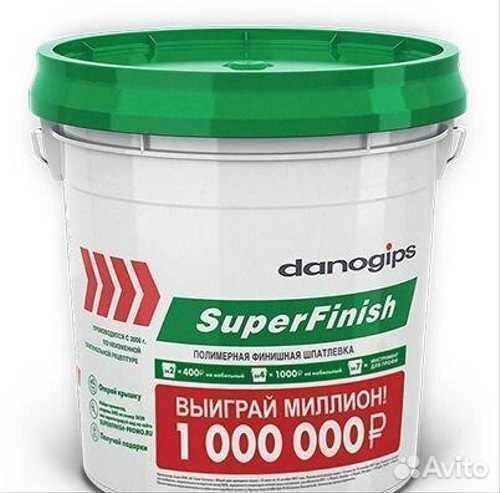 Шпатлёвка Шетрок Суперфиниш (Danogips Sheetrock) 2