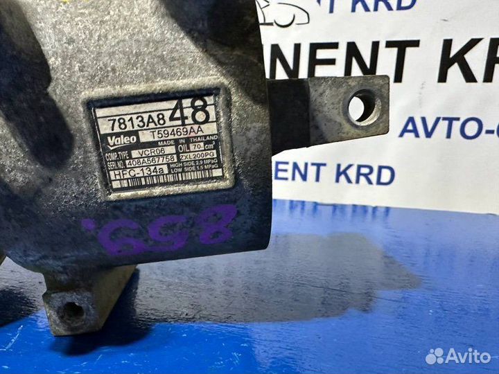 Компрессор кондиционера Nissan Dayz B21W 3B20