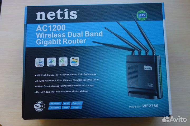Wi-Fi роутер netis WF2780