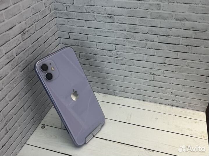 Корпус в сборе iPhone 11 purple с разбора