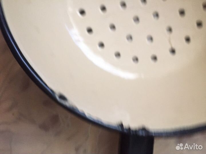 Дуршлаг эмалированный СССР