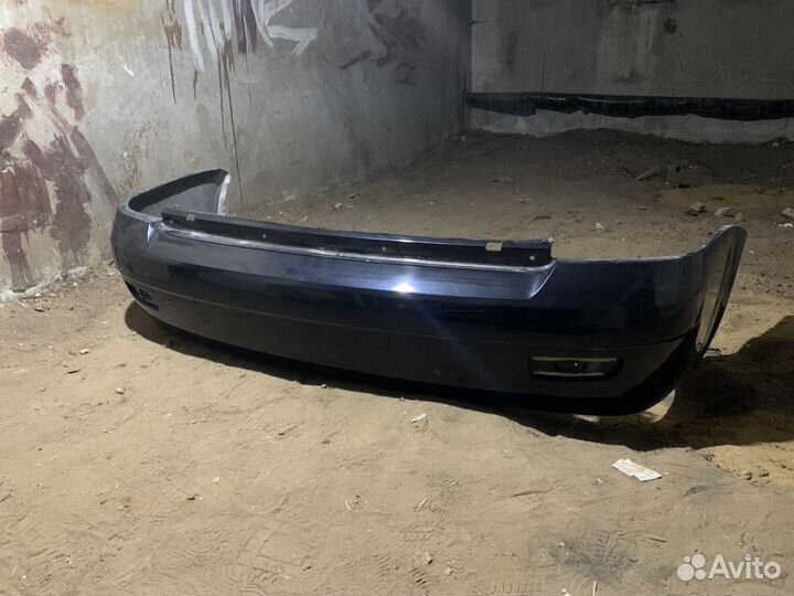 Задний бампер priora 1 с усилителем