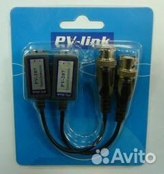 Комплект приемо-передатчик в/с по вит. паре PV-207