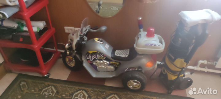 Детский электромотоцикл от 3 лет