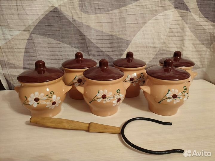 Горшки керамические