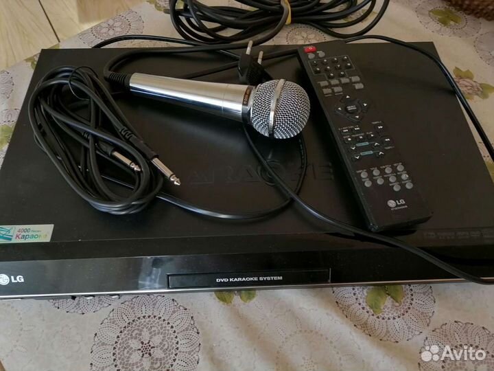 Dvd караоке, плеер Lg 7600q