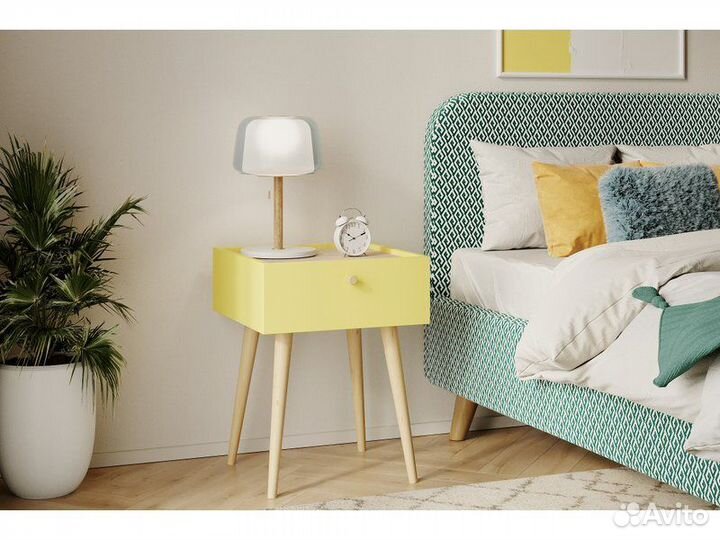 Тумба прикроватная Бриджфорд-1 Mustard