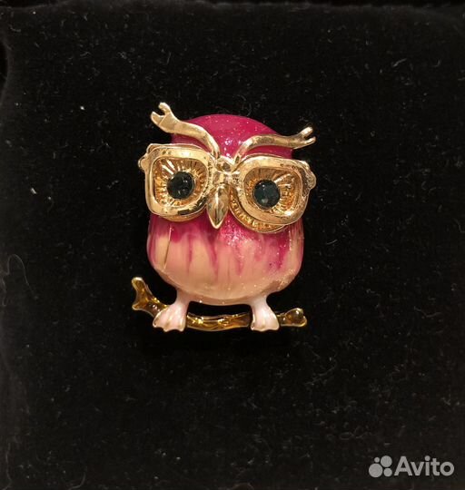 Брошь Сова