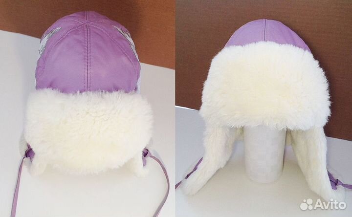 Детская шапка-ушанка / бесплатная доставка