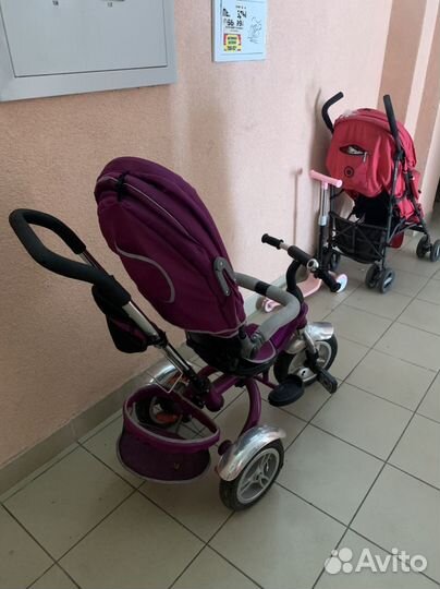 Детские коляски велосипед