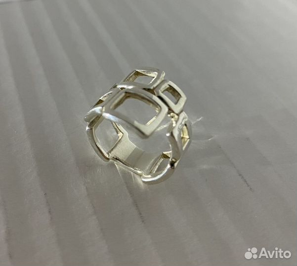 Серебряное кольцо дизайнерское