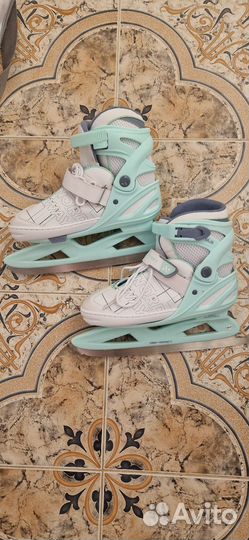 Коньки раздвижные,размер 36-41