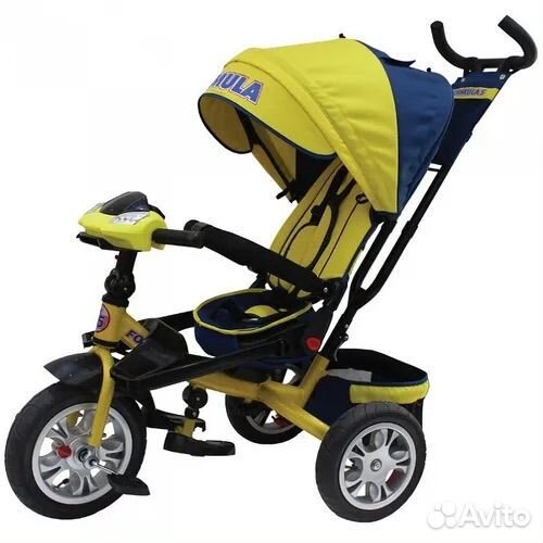 Велосепед 3х колесный с ручкой