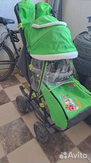 Коляска санки