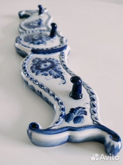 Гжель набор сырных досок авторская роспись