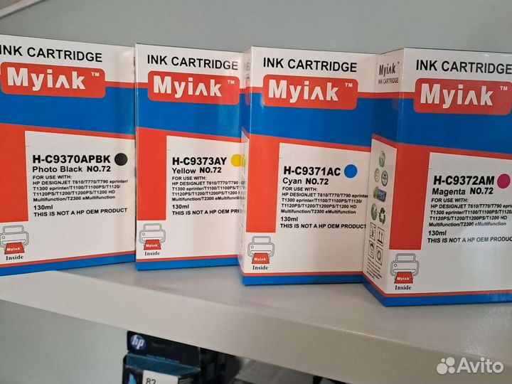 Картриджи hp 72 Magenta