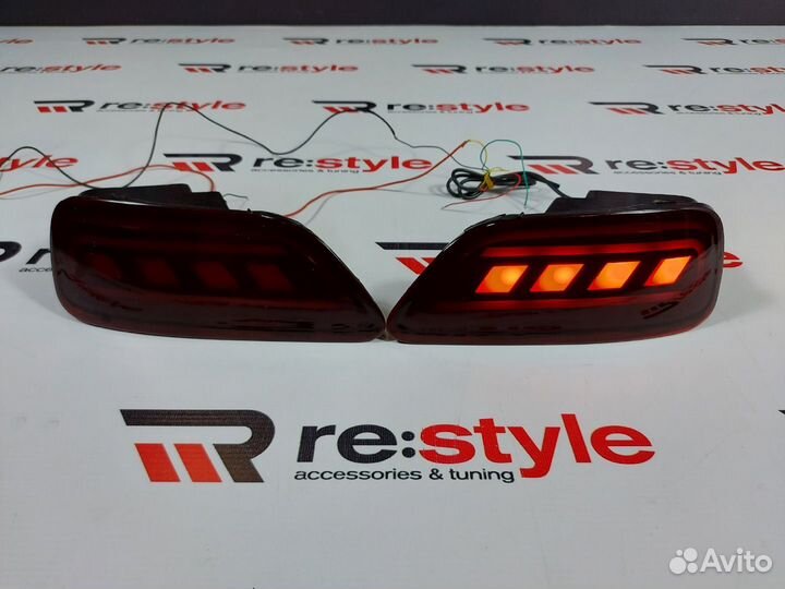 Катафоты в задний бампер Nissan Patrol 62 D1979