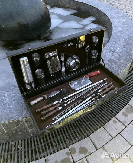 Шашлычный подарочный набор