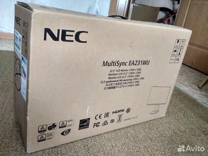Монитор NEC MultiSync EA231WU