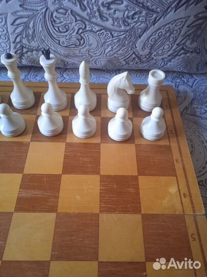 Шахматы карболитовые СССР 45*45