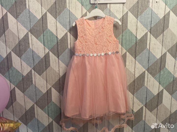 Новогоднее платье для девочки 116-122 см