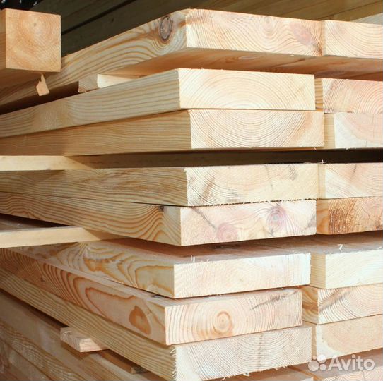 Доска сухая строганная обработанная огнебиозащитой